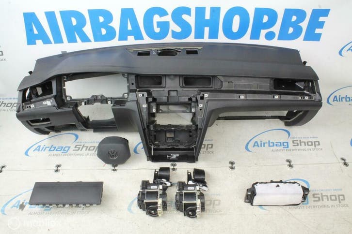 Airbag set Dashboard stiksel Volkswagen Passat B8 facelift, Auto-onderdelen, Dashboard en Schakelaars, Gebruikt, Volkswagen