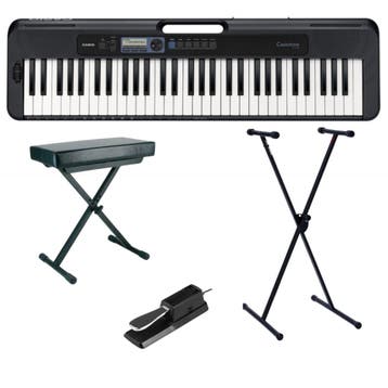 Casio CT-S300 Casiotone Keyboard Set met Standaard, Kruk en, Ophalen of Verzenden, Nieuw, Casio