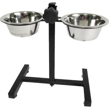 Brekz Voederstandaard met bakken voor de hond XL, Verzenden, Nieuw
