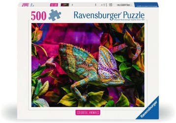 Kleurrijke Kameleon Puzzel (500 stukjes) | Ravensburger -, Verzenden, Nieuw