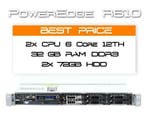 Dell R610 /12 Core 24TH/32GB RAM/2x 72GB 10K SAS server, Computers en Software, Servers, Ophalen of Verzenden, Refurbished, 2 tot 3 Ghz