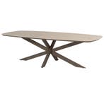Nevada low dining tuintafel 250x105xH69 cm deens ovaal, Ophalen of Verzenden, Nieuw