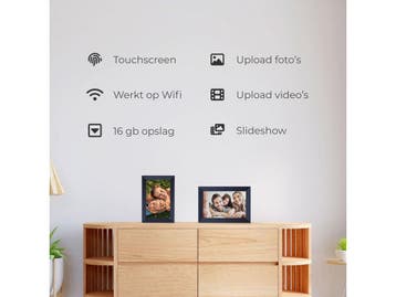 Skoov Digitale Fotolijst HE001 - 10.1 inch HD - WiFi -, Verzenden, Nieuw