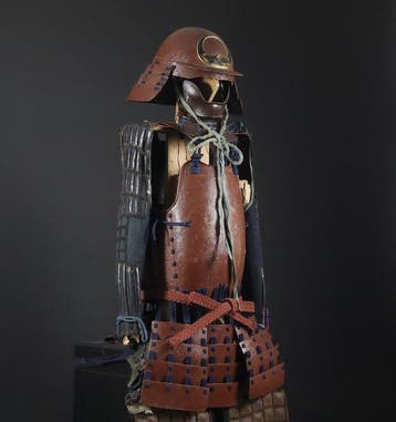 Antiek volledig formaat Japanse samoerai-harnas - Kaga Clan