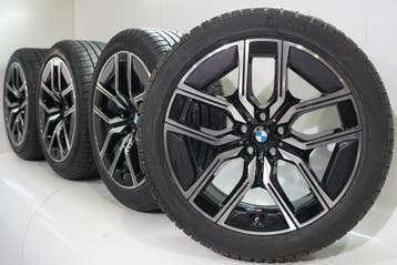 BMW 7 serie G70 X3 G45 907M 20 inch velgen Pirelli Winterban, Auto-onderdelen, Gebruikt, Velg(en), 20 inch, Winterbanden