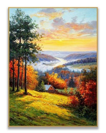Stefano - Autumn Valley at Dawn