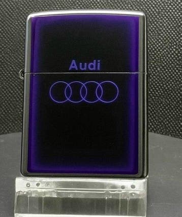 Zippo - Audi - Zonder minimumprijs - Zakaansteker - Staal, Nieuw