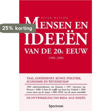 Mensen en ideeën van de 20e eeuw - P. Watson 9789027434203, Boeken, Verzenden, Gelezen, P. Watson