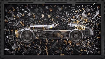 Artxlife - The Crystal Illusion: Ferrari 500 F2 Ascari Lego, Nieuw