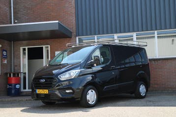 Ford Transit Custom 2.0 TDCI L1H1 Trend / Camera / Imperiaal, Stof, Gebruikt, Euro 6, Zwart