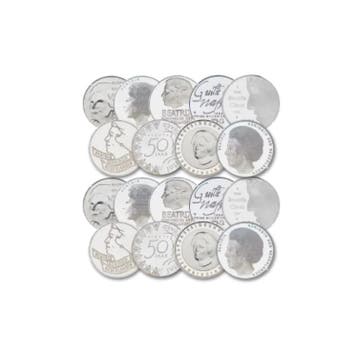 25 zilveren 50 gulden muntstukken, Verzenden
