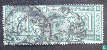 Groot-Brittannië - Koningin Victoria - 1891, Verzenden, Gestempeld