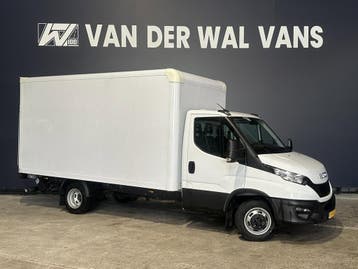 Iveco Daily 35C16H 157pk Bakwagen Laadklep Dubbel Lucht Euro, Stof, Gebruikt, Iveco, Wit
