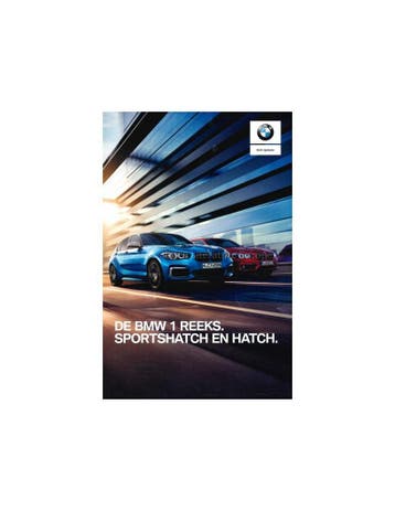 2018 BMW 1 SERIE BROCHURE NEDERLANDS, Nieuw, BMW, Author