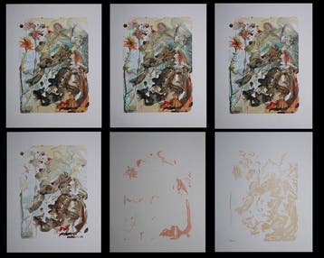 Salvador Dali (1904-1989) - PARADIS 25 : 6 Gravures
