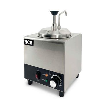 HCB Verwarmde sauspomp - 1 x 2 liter - 230V - RVS, Verzenden, Nieuw in verpakking