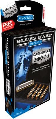 Hohner Blues Harp MS C D E G A 5-Pack, Verzenden, Nieuw