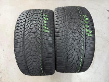 285/30/20 99W Hankook Wimterbanden 5.2MM GRATIS MONTAGE, Gebruikt, Winterbanden, Band(en), Personenwagen