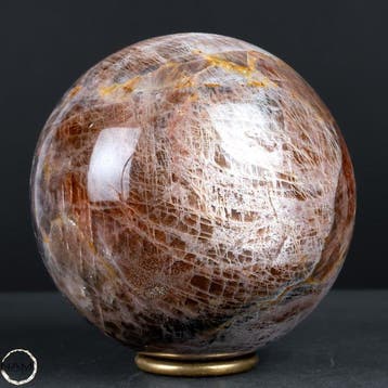 Natuurlijke prachtige sprankelende maansteen Bol- 1817.52 g