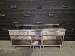 ATA kooklijn | 4-pits keramisch fornuis, bakplaat | 400V |, Gebruikt, Fornuis, Frituur en Grillen