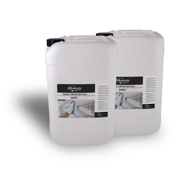 Dulon 1&2 wax en polijst set 25L, Ophalen of Verzenden, Nieuw, Verven