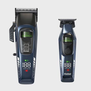 Kemei 2381 Professionele Trimmer Set - 10000 RPM, LED Displa, Verzenden, Nieuw