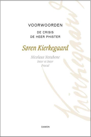 Voorwoorden | Søren Kierkegaard | Nieuw, Boeken, Ophalen of Verzenden, Nieuw, Søren Kierkegaard