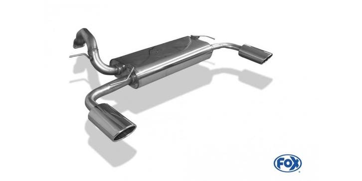 FOX Mazda 5 - CW achterdemper cross exit rechts/links - 115x, Auto-onderdelen, Uitlaatsystemen, Nieuw, Verzenden