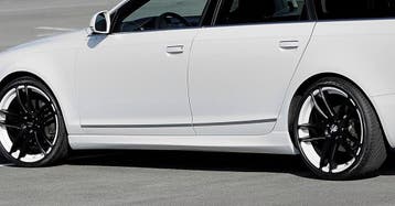 Rieger side skirt | A6 (4F): 04.04- - Lim., Avant    A6 S6 (, Verzenden, Nieuw, Audi