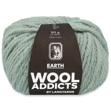 WoolAddicts Earth - 91 mintgroen - Alpacawol Garen, Hobby en Vrije tijd, Breien en Haken, Ophalen of Verzenden, Nieuw