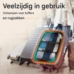2dekans | Packing Cubes met compressie voor koffer en rugzak, Sieraden, Tassen en Uiterlijk, Koffers, Ophalen of Verzenden, Zo goed als nieuw