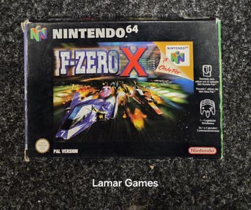 F-zero X beschadigd boekje (Nintendo 64 tweedehands game), Spelcomputers en Games, Games | Nintendo 64, Ophalen of Verzenden, Zo goed als nieuw