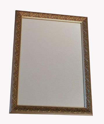 Spiegel - Glas, Verguld Hout, Antiek en Kunst
