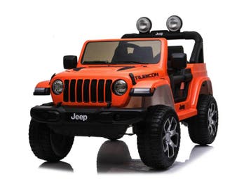 Jeep Wrangler Rubicon, 12v kinderauto met Lithium accu, rubb, Ophalen of Verzenden, Nieuw
