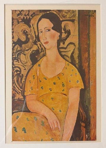 Amedeo Modigliani (1884-1920), after - La Belle Espagnole