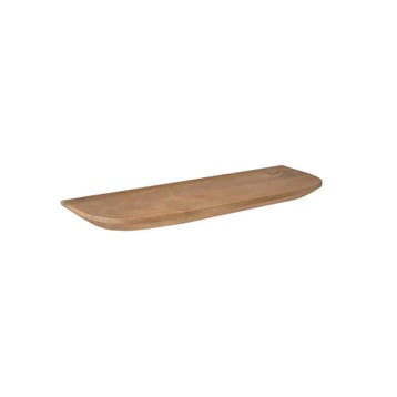 Wandplank Gusta Licht mango | 60 cm | Set van 3 | Starfurn, Ophalen of Verzenden, Nieuw