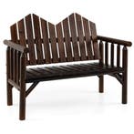 LIVSK Houten Loveseat voor Buiten - Massief Sparren- en Denn, Tuin en Terras, Kruiwagens, Verzenden, Nieuw