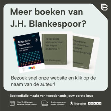 Toegepaste wiskunde voor het hoger onderwijs - inleiding /, Verzenden, Gelezen, J.H. Blankespoor