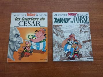 Astérix T18 + T20 - 2x C - 2 Album - Eerste Franse editie -, Boeken, Nieuw