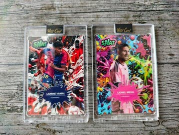 Wild Card Lamine Yamal, Lionel Messi 1/1-1/2 Serialized, Nieuw
