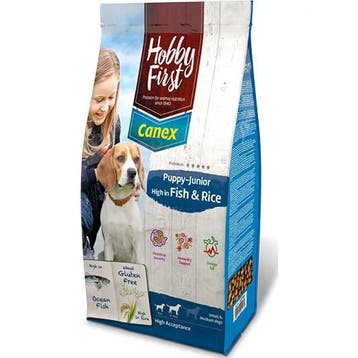 HobbyFirst Canex Puppy / Junior High in Vis & Rijst Hond..., Verzenden, Hond