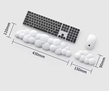 Ergonomische Polssteun Set – Muismat en Toetsenbord Pad, Verzenden, Nieuw