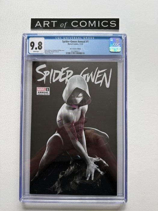 Spider-Gwen Annual #1 - Brys Comics variant edition - CGC, Boeken, Strips | Comics
