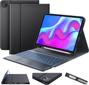 iPad Toetsenbord Hoes 10.9 QWERTZ | Tweedekansje | OP=OP, Computers en Software, Tablet-hoezen, 11 inch, Nieuw, Bescherming voor- en achterkant