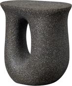 WOOOD Mason Bijzettafel Met Spikkels - Magnesium - Zwart, Verzenden, Nieuw