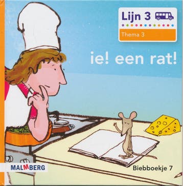 Lijn 3 Biebboekje 7, thema 3, ie! een rat!, Verzenden, Nieuw