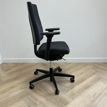 Viasit Linea Mondriaan NPR 1813 bureaustoel, antraciet, Ophalen of Verzenden, Ergonomisch, Gebruikt, Bureaustoel