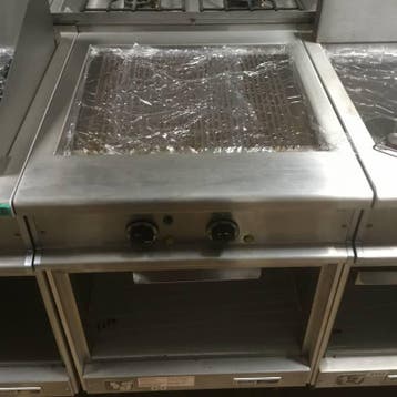 Occasion Krefft dubbele elektrische bakplaat (geribbeld), Ophalen, Gebruikt, Ovens, Magnetrons en Steamers