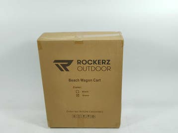 Rockerz Bolderkar 120L - Groen, Verzenden, Nieuw