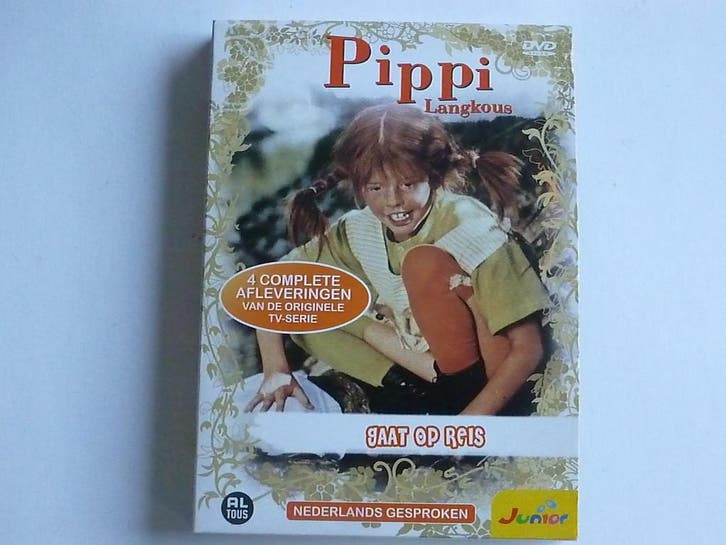 Pippi Langkous gaat op reis (DVD), Cd's en Dvd's, Dvd's | Kinderen en Jeugd, Zo goed als nieuw, Ophalen of Verzenden